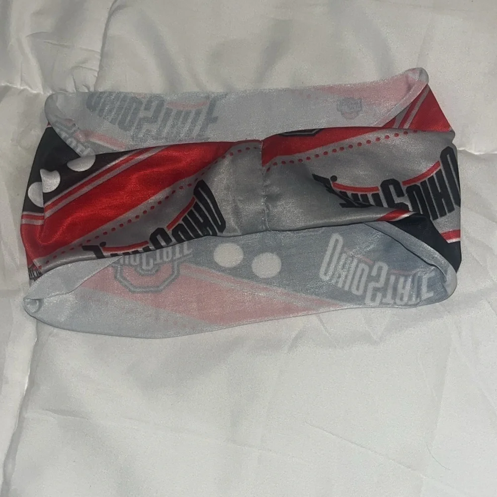 Little Earth Ohio State Men's Headband - Red, Black, Silver